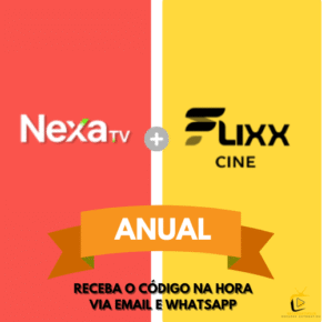 Combo NexaTV + FlixxCine (365 dias)